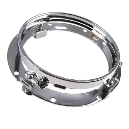 7 inch headlight mounting bracket - chrome [1]