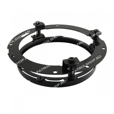 Suport universal far rotund 7 inch - negru [3]
