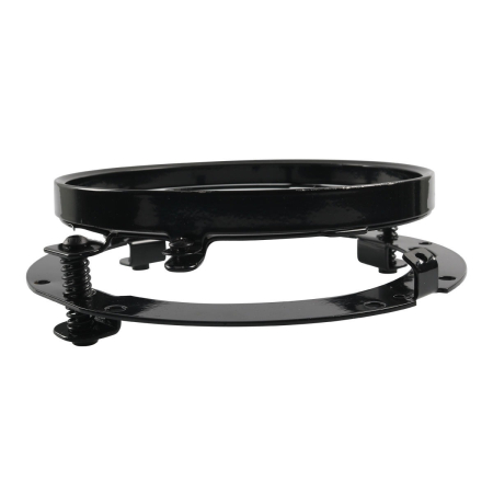 7 inch headlight mounting bracket - black [4]