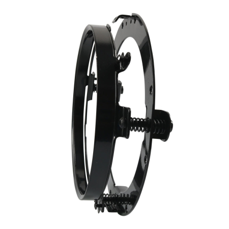 7 inch headlight mounting bracket - black [2]