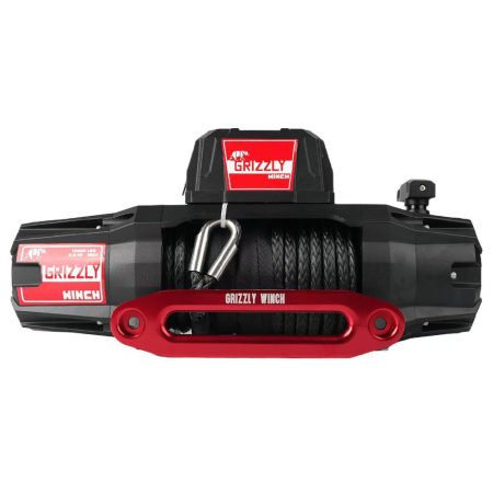 RECUPERARE - Troliu electric Grizzly 13500 lbs - 6123 kg - sufa sintetica - PATROL SHOP