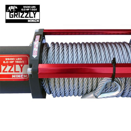 Troliu electric Grizzly 9500 lbs - 4310 kg - cablu otel - PATROL SHOP [2]