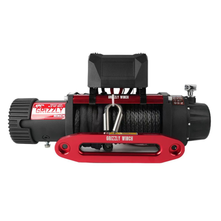 Trolii Electrice - Troliu electric Grizzly 9500 lbs - 4310 kg - cablu sintetic - PATROL SHOP