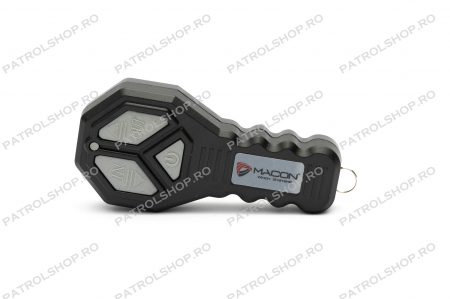 Electric winch Macon Master 13000 lbs 12V - 5897 kg - synthetic rope  - PATROL SHOP [4]