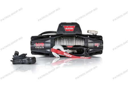 Trolii Electrice - Troliu WARN VR EVO 10-S - 4536 kg - cablu sintetic - PATROL SHOP