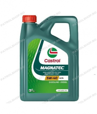 Engine Oil - Engine oil CASTROL Magnatec A3/B4 5W-40 4 liters - PATROL SHOP