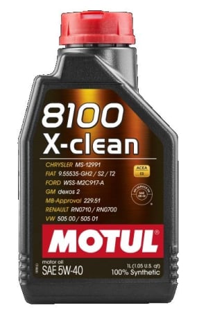 Engine Oil - Engine oil MOTUL 8100 X-CLEAN 5W-40 1 liter