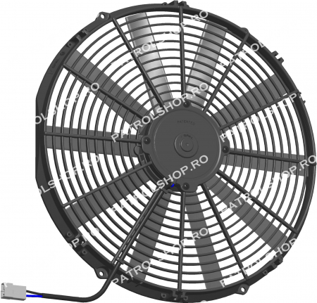 Motor - Ventilator electric 12V SPAL 405 mm - aspirare - PATROL SHOP