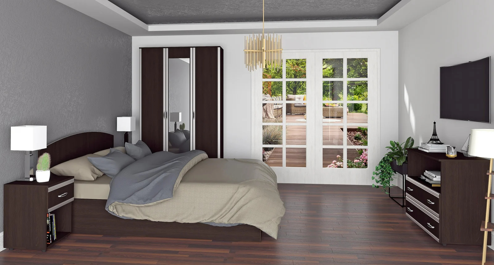 Set complet pentru dormitor: când merită să alegi pachetul all-in-one