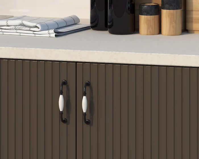 Bucatarie Cora Riflaj MDF 2,6 m [3]