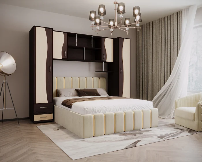 Camera Tineret Lory II Wenge + Mesteacan [3]