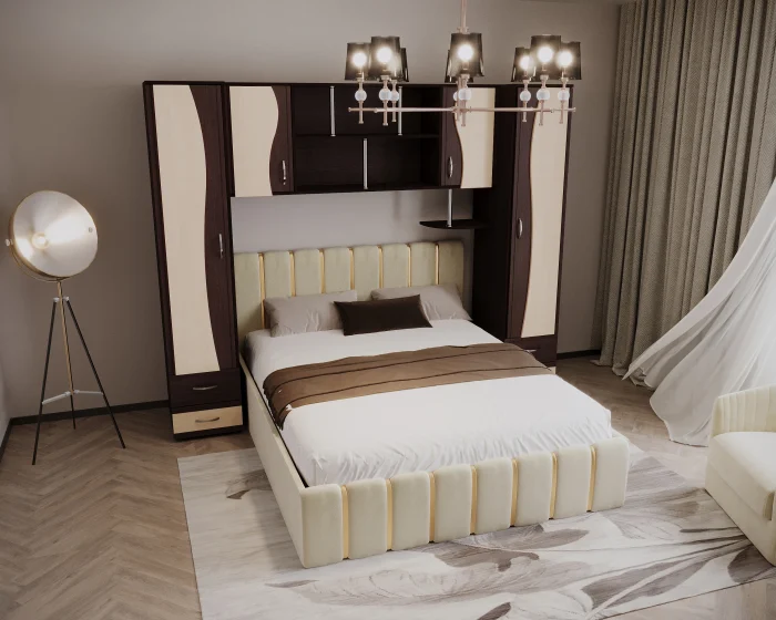 Camera Tineret Lory II Wenge + Mesteacan [2]