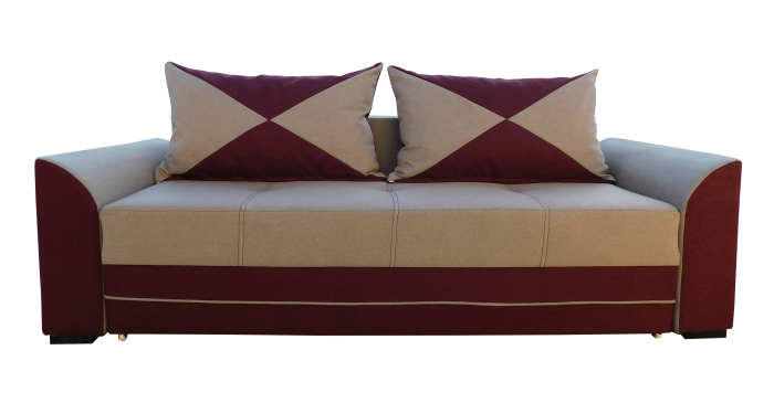 Canapea extensibila Delia Gri/Bordo [1]