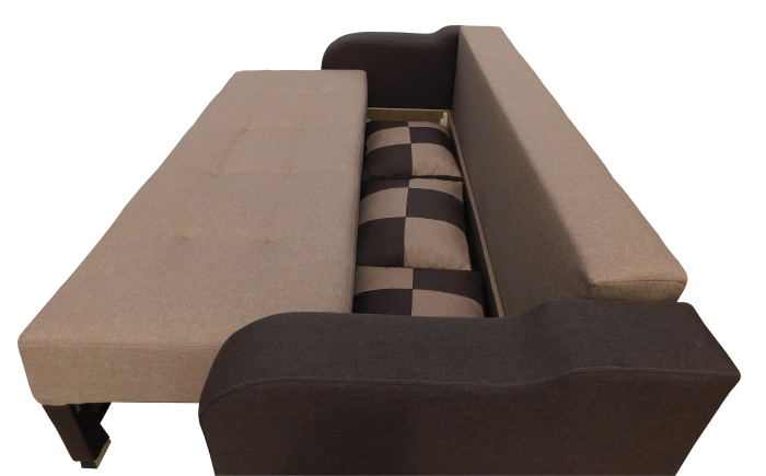 CANAPEA EXTENSIBILA ANDREEA MARO/BEJ [3]