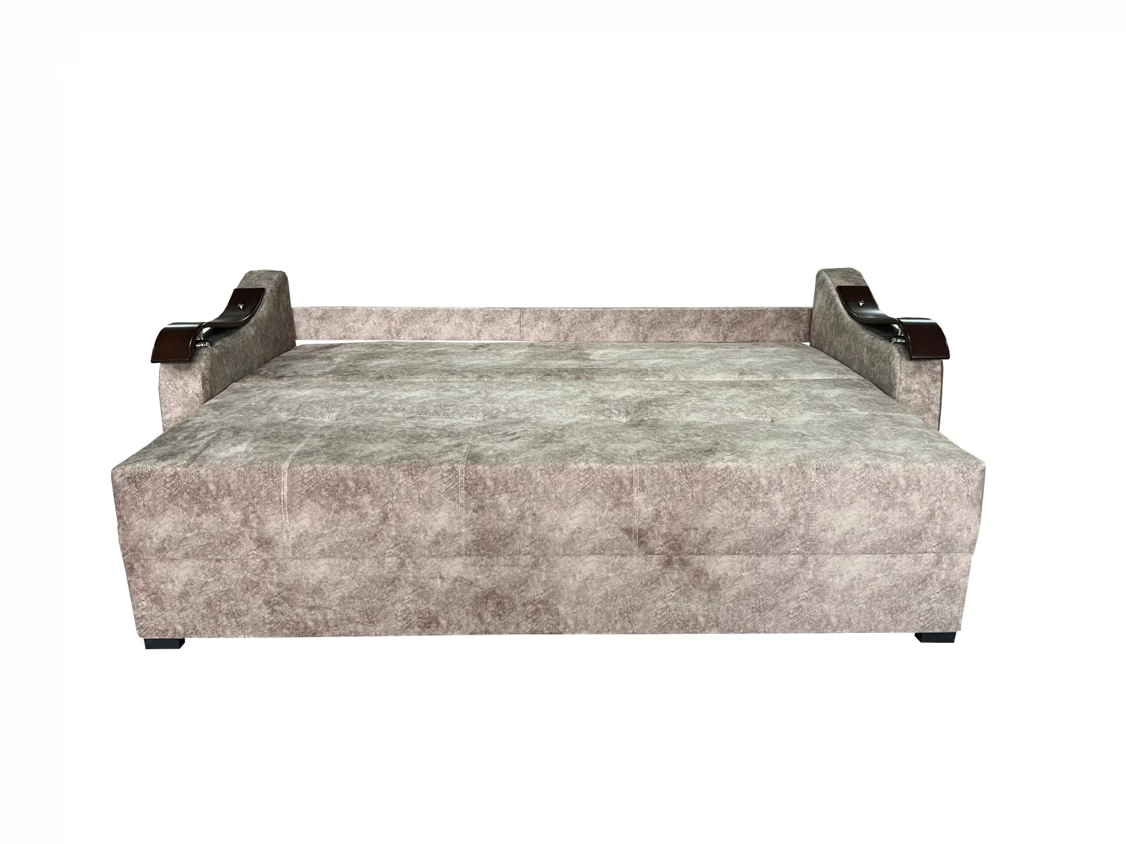 Canapea Extensibila Dana, 220x100x75 Cm, Velvet Cappuccino [3]