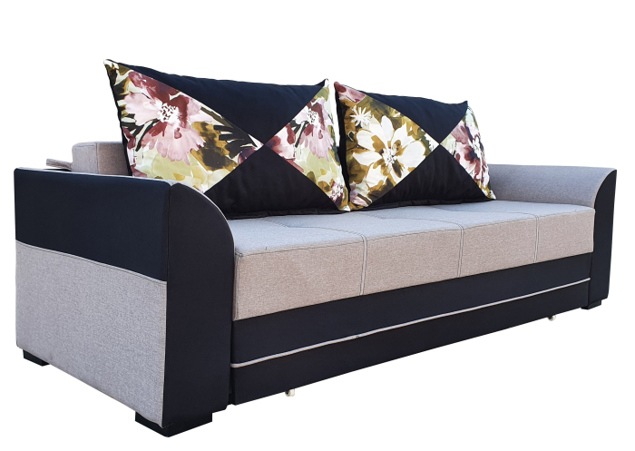 Canapea extensibila Delia Gri [2]