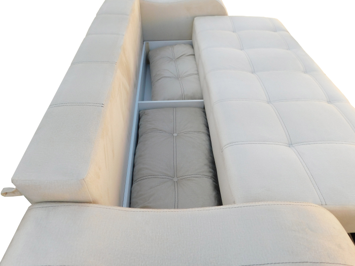 Canapea extensibila Laura Crem [4]