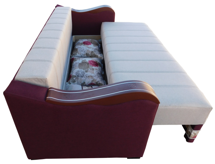 Canapea Lucia Gri/Bordo [4]