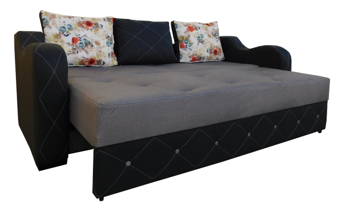 Canapea extensibila Orhideea Gri [4]