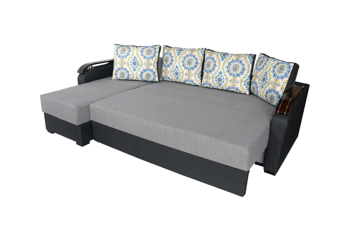 Coltar extensibil Lory Gri/Gri inchis [4]