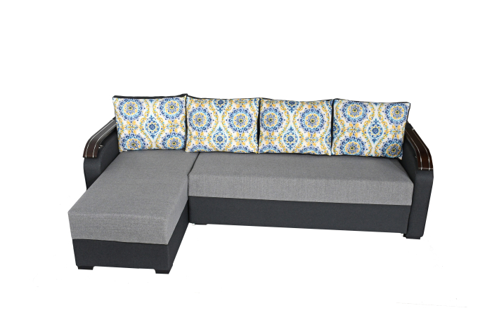 Coltar extensibil Lory Gri/Gri inchis [2]