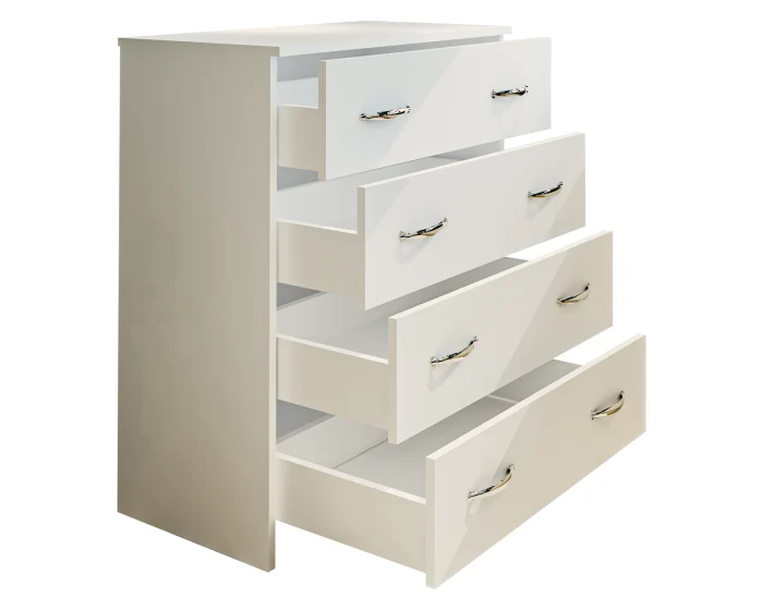 Comoda 4B RO, 72x39x85, alb [5]