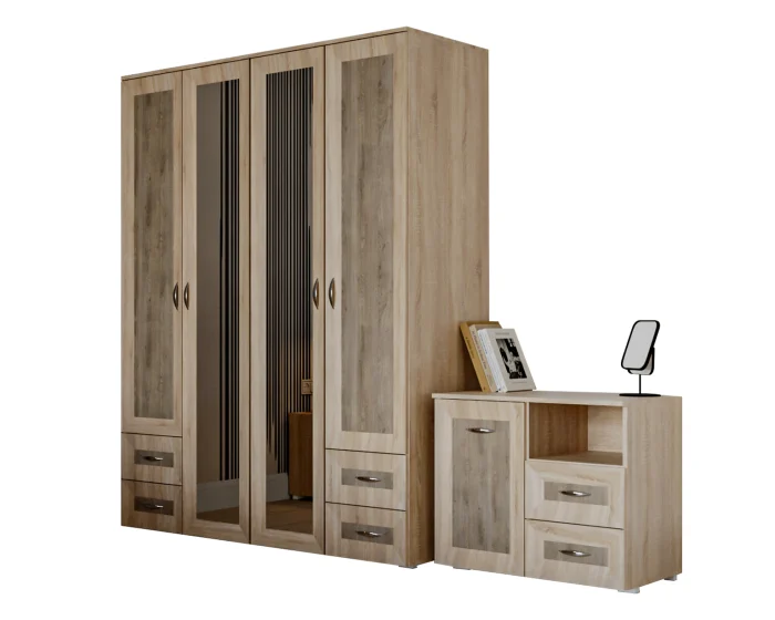 Dormitor Palermo Sonoma+Trufe [4]