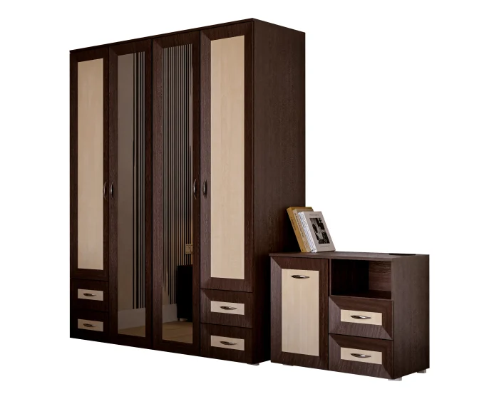 Dormitor Palermo Wenge+Mesteacan [4]