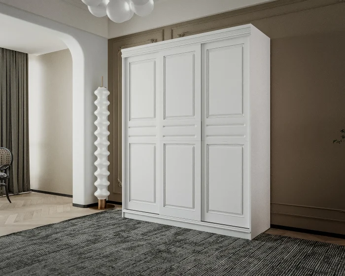 Dressing BD05 Alb, 160x55x200cm [2]