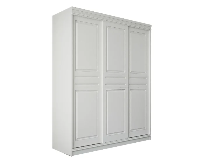 Dressing BD05 Alb, 160x55x200cm [5]