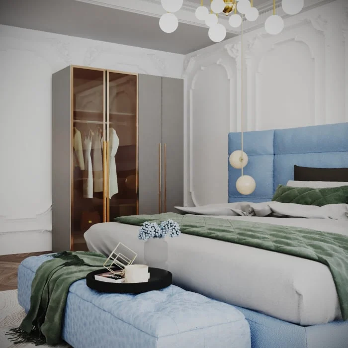 DRESSING MONTREAL MDF GRI 140x55x200cm [3]
