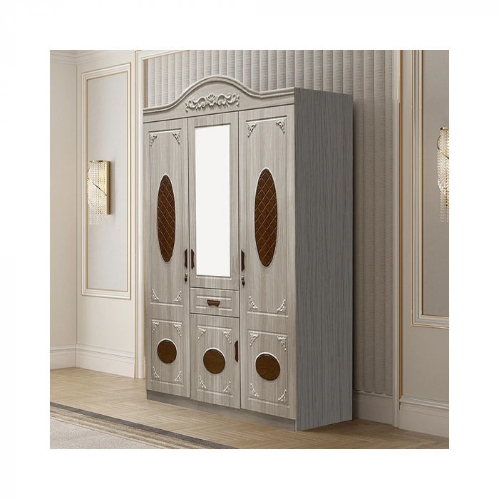 Dulap ZQE 017 MDF - 4U+1S, 150x200x50cm [3]