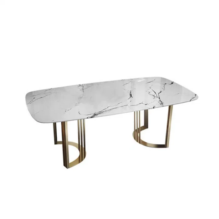 MASA DINING 895 MARMURA 1800x900x750 ALB+AURIU [4]