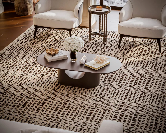 MASUTA CAFEA BERLIN MARMURA BLAT NEGRU 140x60x40cm [6]