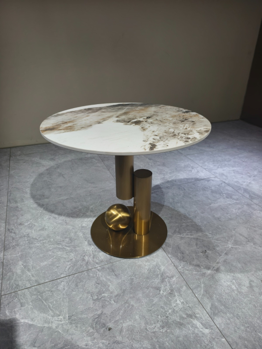 Masuta Cafea Gaia 60x50h cm Gold [4]