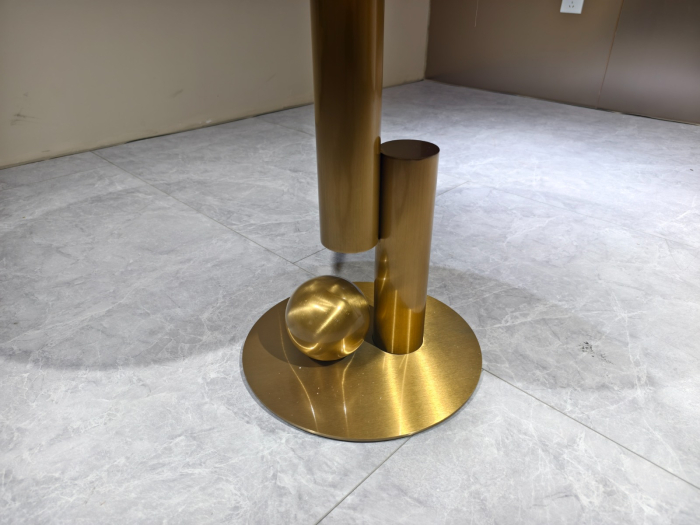 Masuta Cafea Gaia 60x50h cm Gold [3]