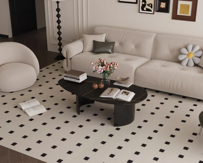 MASUTA CAFEA VEGA METAL+MARMURA 140x70x40cm [4]