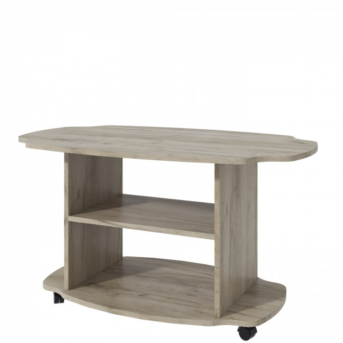 Masuta de Cafea Twist Ro,100x60x54 cm, K002 Stejar [3]