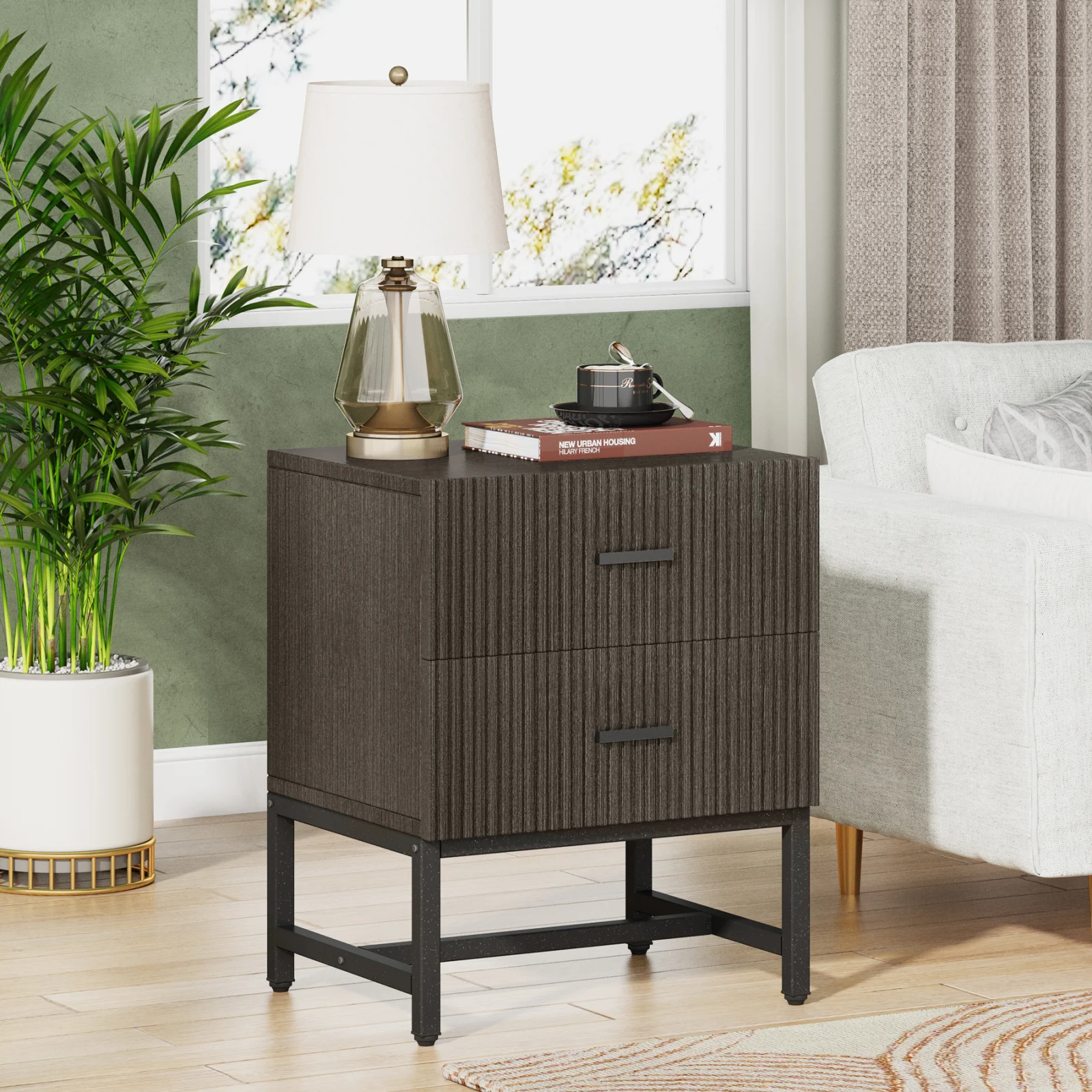 NOPTIERA GREY 50 x 40 x 65 CM MDF [3]