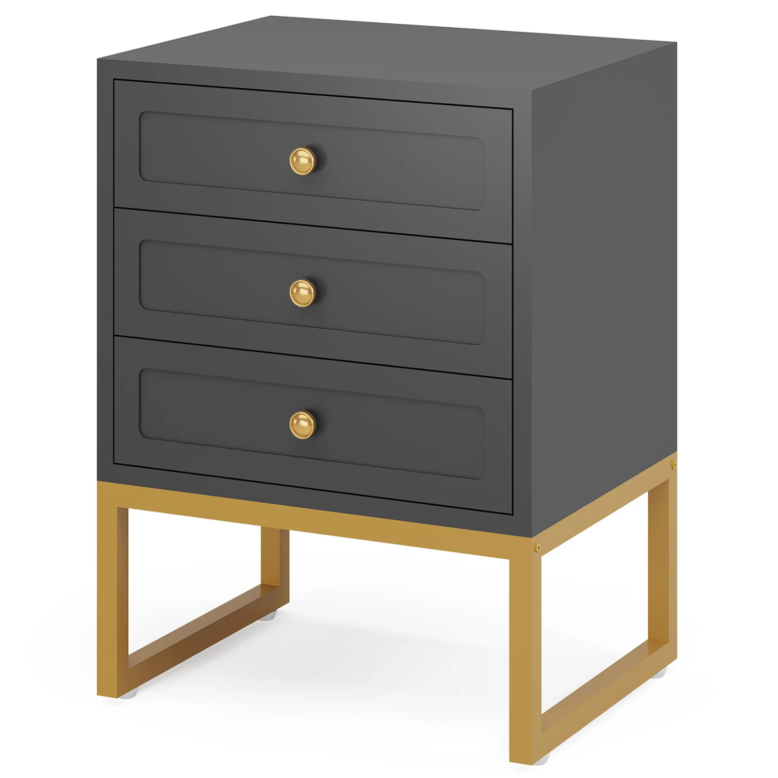 NOPTIERA GREY 50 x 40 x 66 CM MDF+METAL [6]