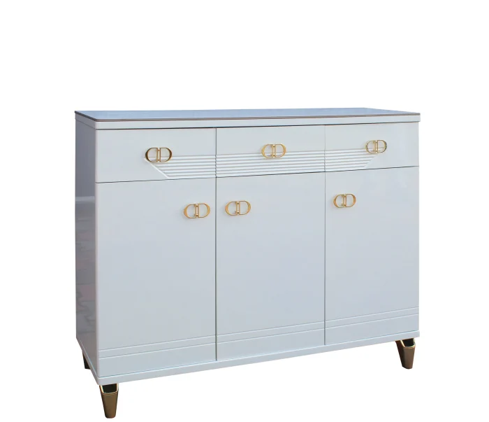 Pantofar MDF Daily crem deschis 120x33x98 cm [2]