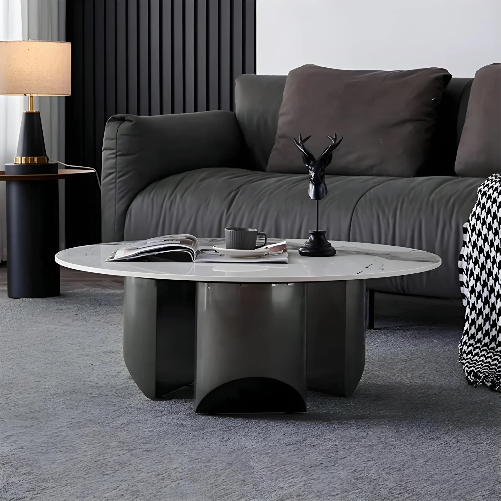 Masuta cafea Amber 90x90x30 [5]