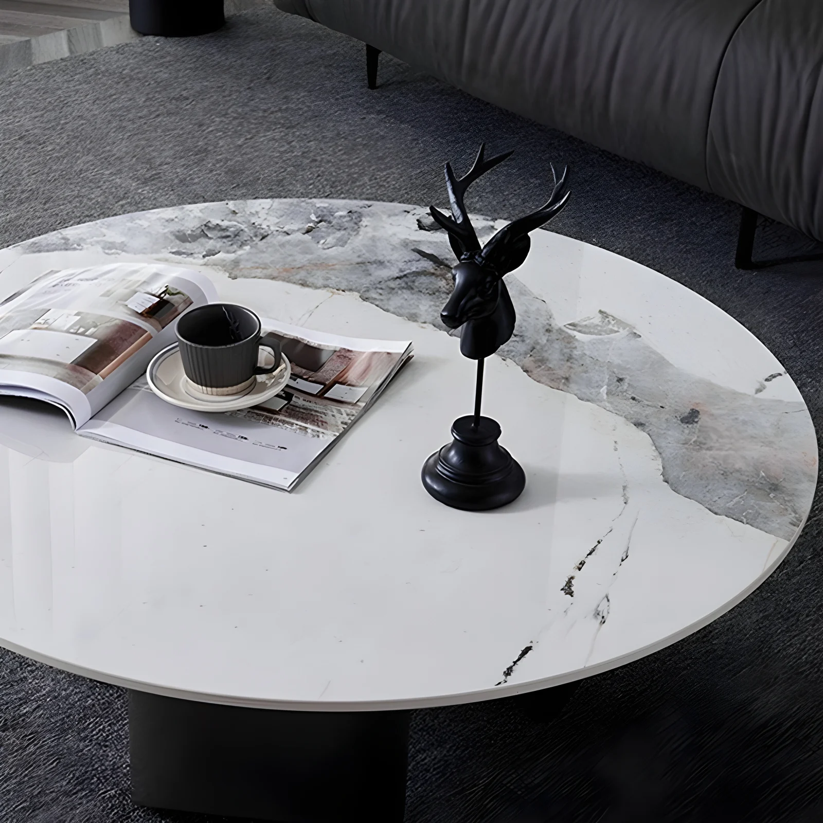 Masuta cafea Amber 90x90x30 [4]