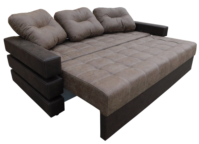 Set canapea cu fotolii Morgan Ciocolata [3]