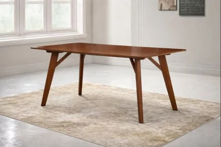 Set Masa extensibila + 6 Scaune Wood 1 LUX 1200x1200mm [2]