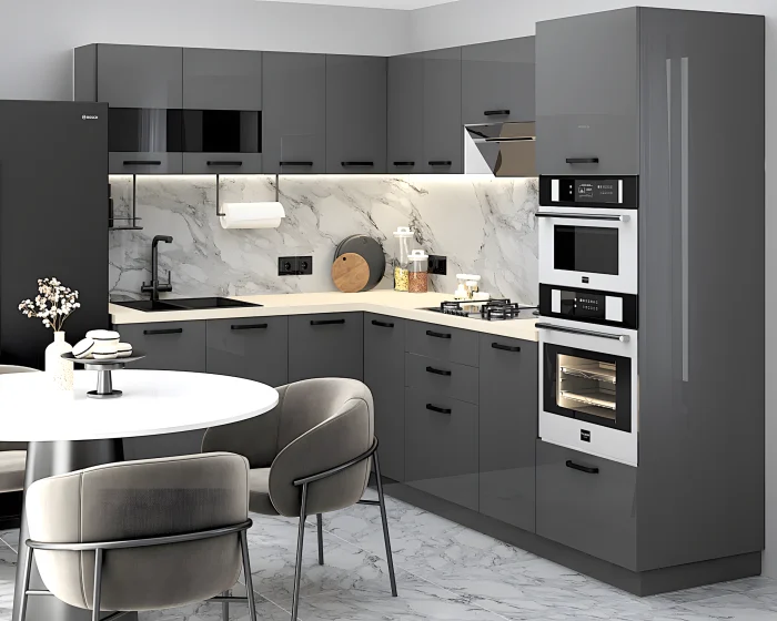 Coltare de Bucatarie - Bucatarie Daria colt V1 Antracit