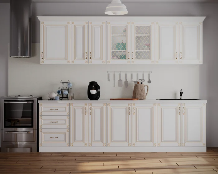 Bucatarii - BUCATARIE IMPERIA MS ALB 2.6M MDF