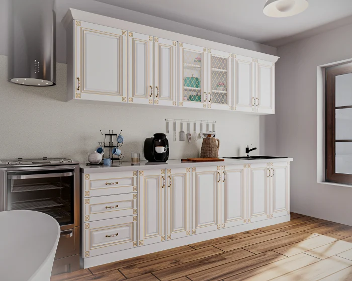 BUCATARIE IMPERIA MS ALB 2.6M MDF [1]