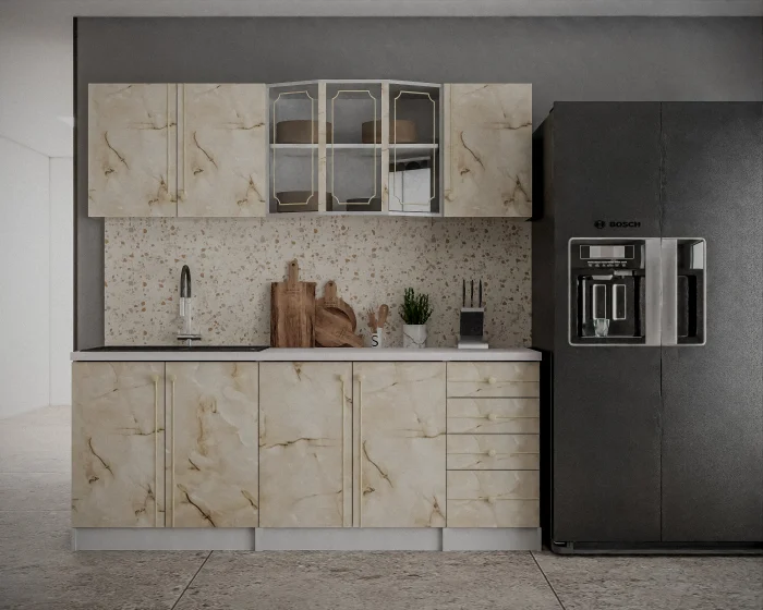 MOBILIER BUCATARIE - Bucatarie Karina 2m, Marmura