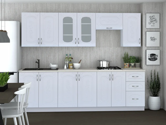 Bucatarii - Bucatarie Liza RO MDF 2,6 m